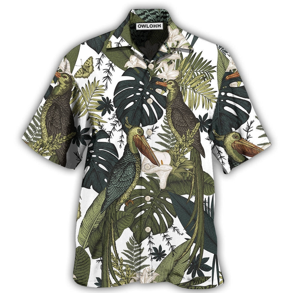Hawaiian Shirt / Adults / S Bird Tropical Bird Cool And Amazing Style - Hawaiian Shirt - Owls Matrix LTD