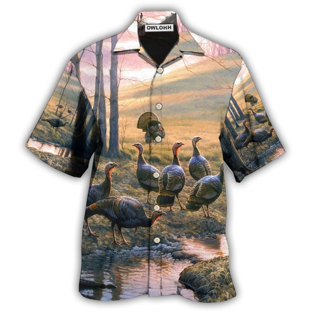 Hawaiian Shirt / Adults / S Turkey Beautiful Turkey Smile - Hawaiian Shirt - Owls Matrix LTD