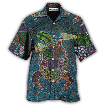 Hawaiian Shirt / Adults / S Turtle Love Life Style - Hawaiian Shirt - Owls Matrix LTD