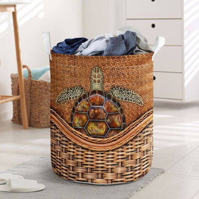 Turtle Basic Style – Laundry Basket - Owls Matrix LTD