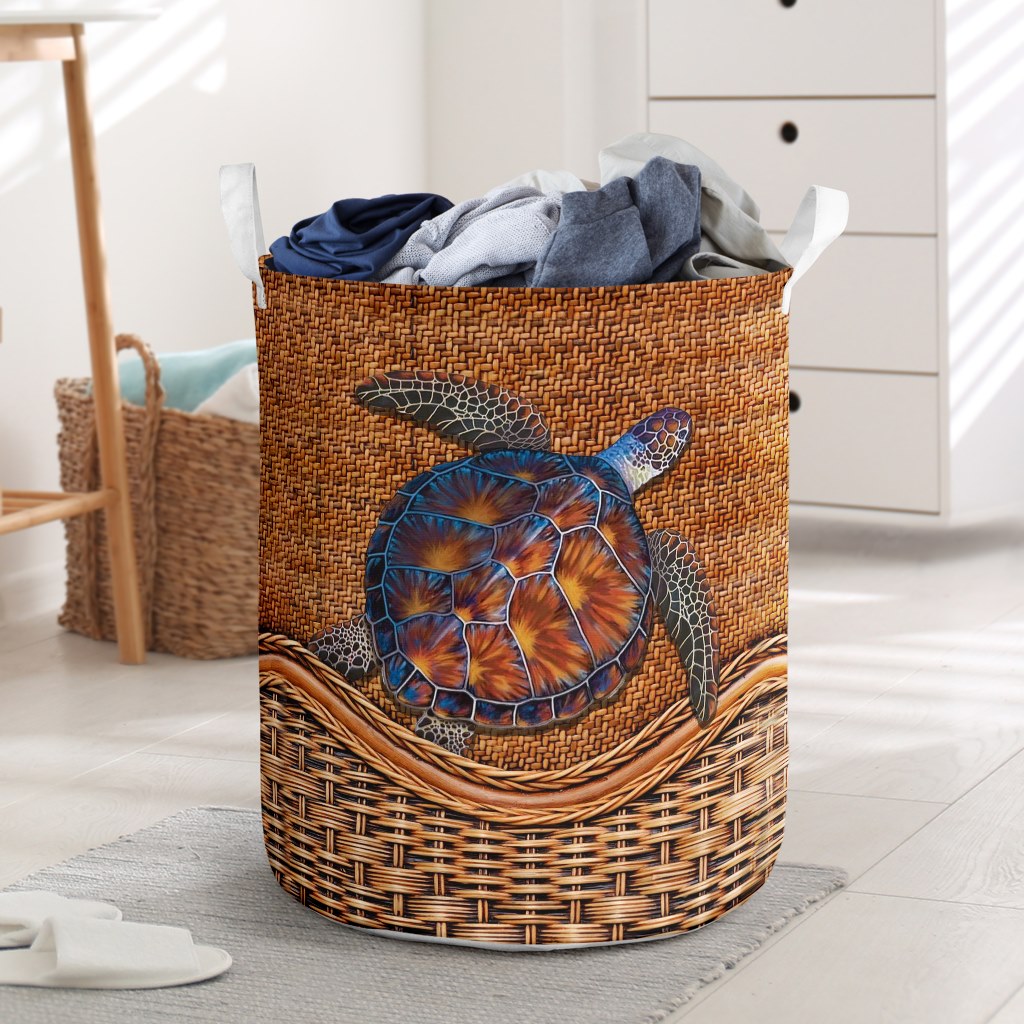 Turtle Sea Basic Style – Laundry Basket - Owls Matrix LTD