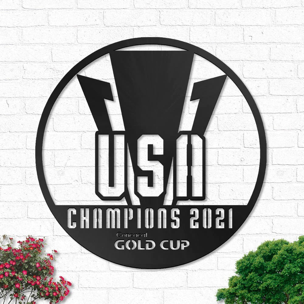 USA Champions 2021 Gold Cup - Led Light Metal - Owls Matrix LTD