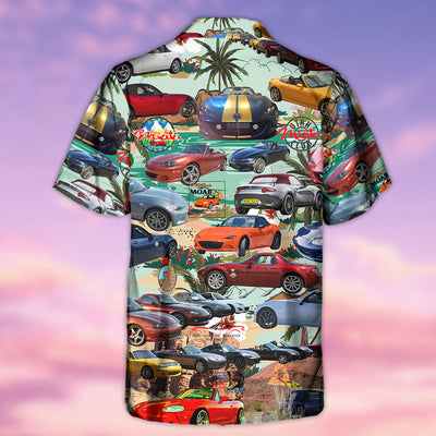 Car Summer Tropical Island Lover- Hawaiian Shirt - Owls Matrix LTD