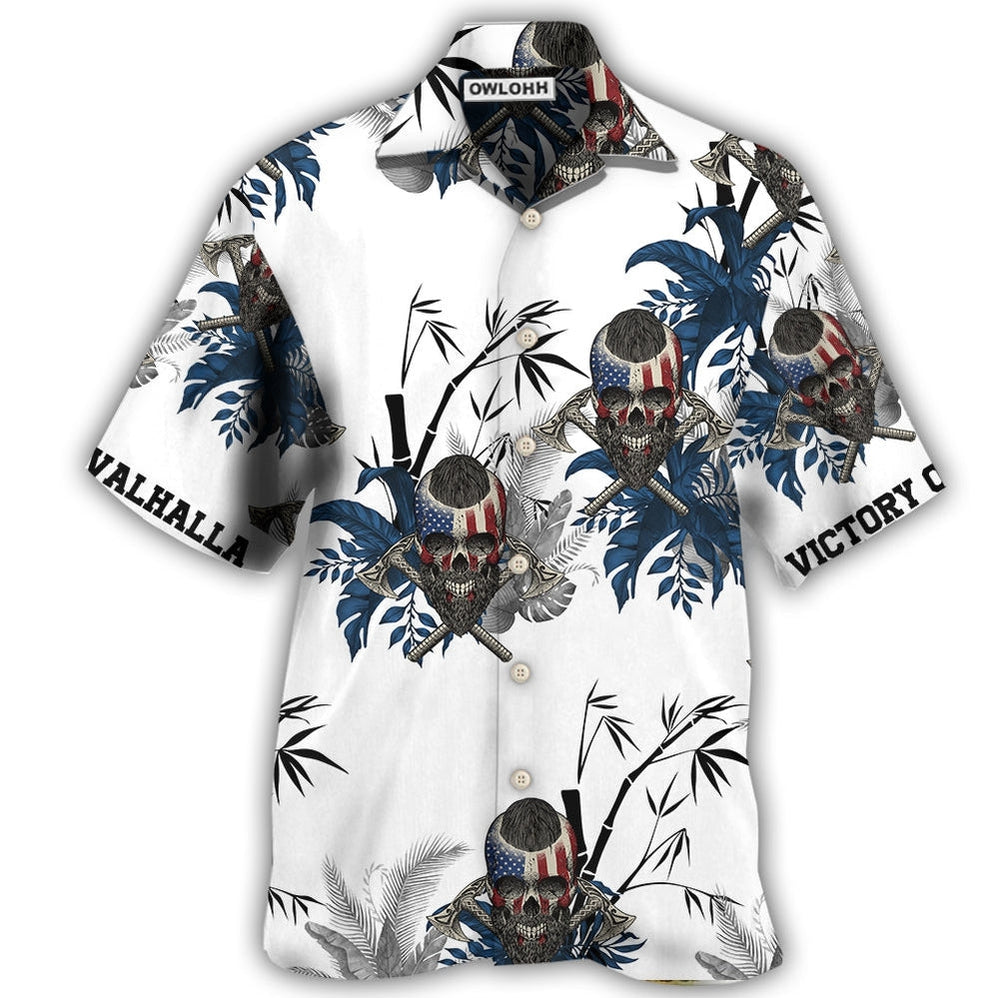 Hawaiian Shirt / Adults / S Viking Victory Lovely Life Style - Hawaiian Shirt - Owls Matrix LTD