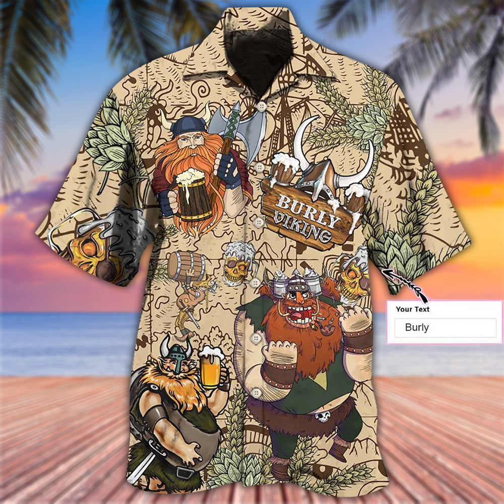 Viking Victory Style Personalized - Hawaiian Shirt - Owls Matrix LTD