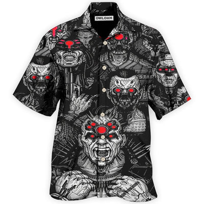 Hawaiian Shirt / Adults / S Zombie Will Work For Your Brains - Hawaiian Shirt - Owls Matrix LTD