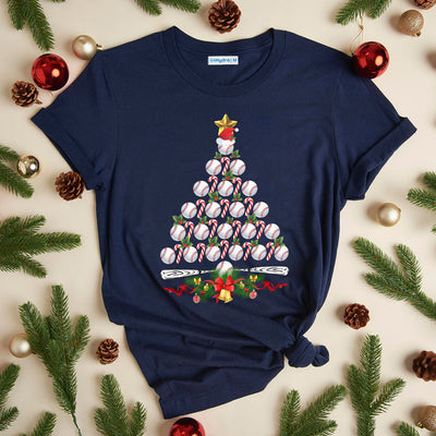 Baseball Christmas Tree THAZ0411021Z Dark Classic T Shirt