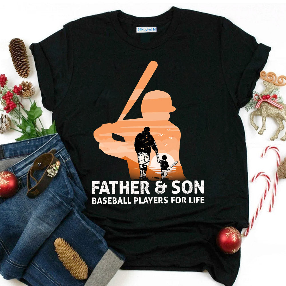 Baseball Father MDGB1511029Z Dark Classic T Shirt