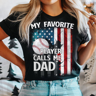 Baseball My Favorite Baseball Player AGGB1511021Z Dark Classic T Shirt