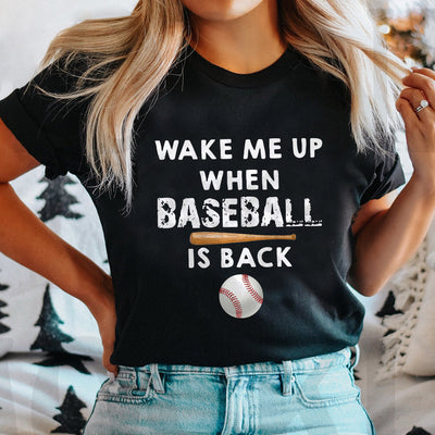 Baseball When Baseball Is Back MDGB1511005Z Dark Classic T Shirt