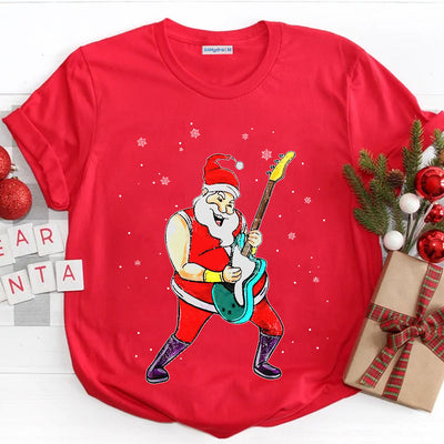 BGT Christmas Santa Claus AGGB0311025Z Dark Classic T Shirt