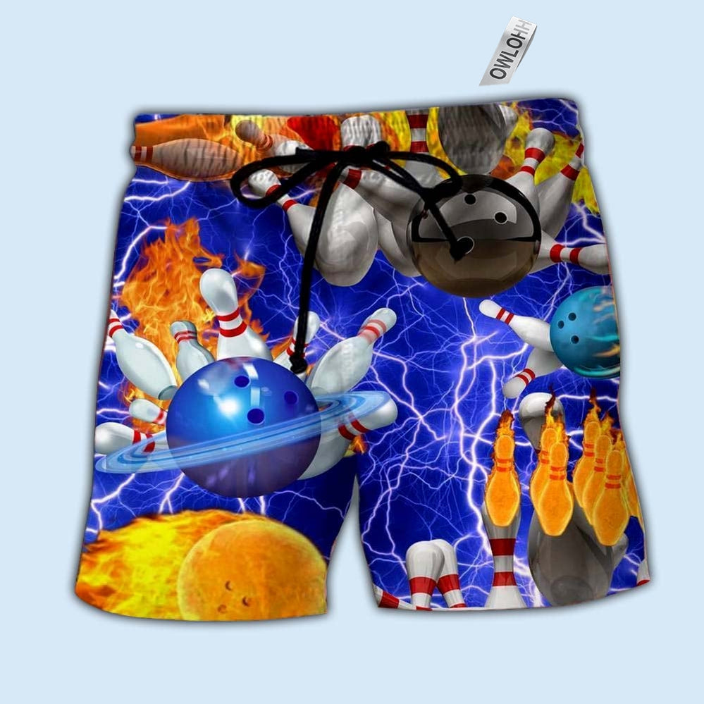 Beach Short / Adults / S When Nothing Is Going Right Limited Bowling Cool - Beach Short - Owls Matrix LTD
