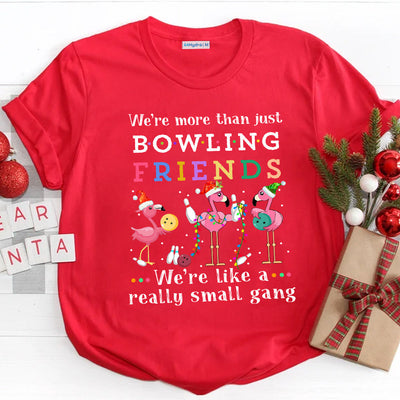 Bowling Friends Christmas HARZ0411058Z Dark Classic T Shirt