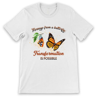 Butterfly Transformation Is Possible NNRZ2303012Y Light Classic T Shirt