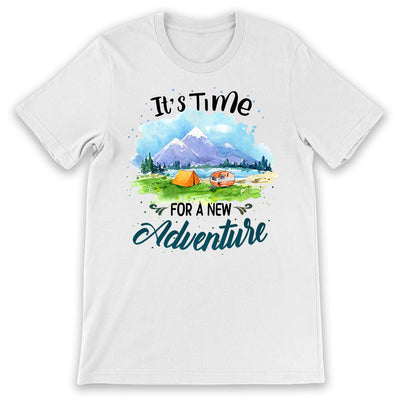Camping It Is Time For A New Adventure DNRZ1005005Y Light Classic T Shirt
