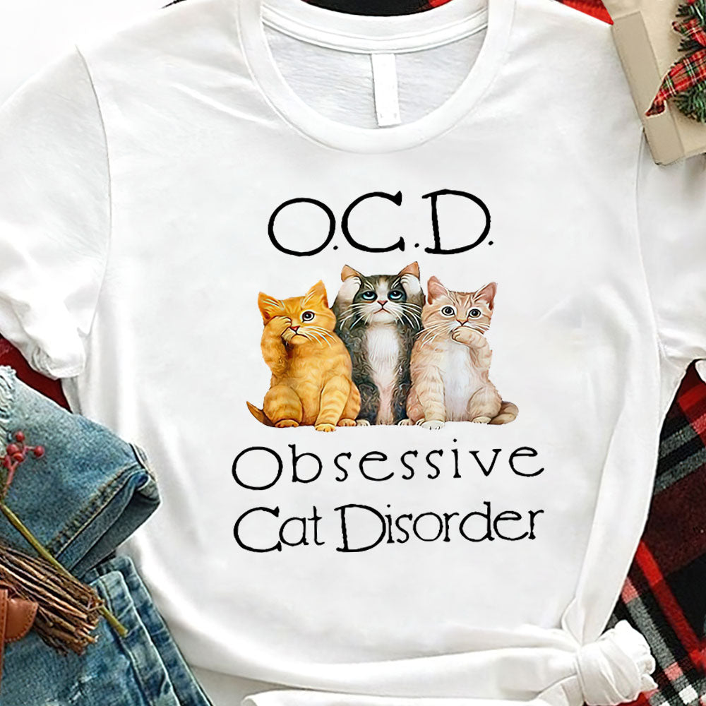 Cat OCD HHQZ1810027Z Light Classic T Shirt
