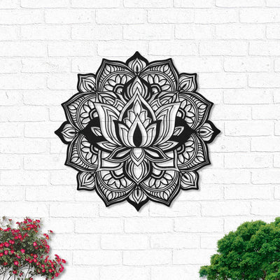 Mandala Is Nice Lover - Led Light Metal - Owls Matrix LTD