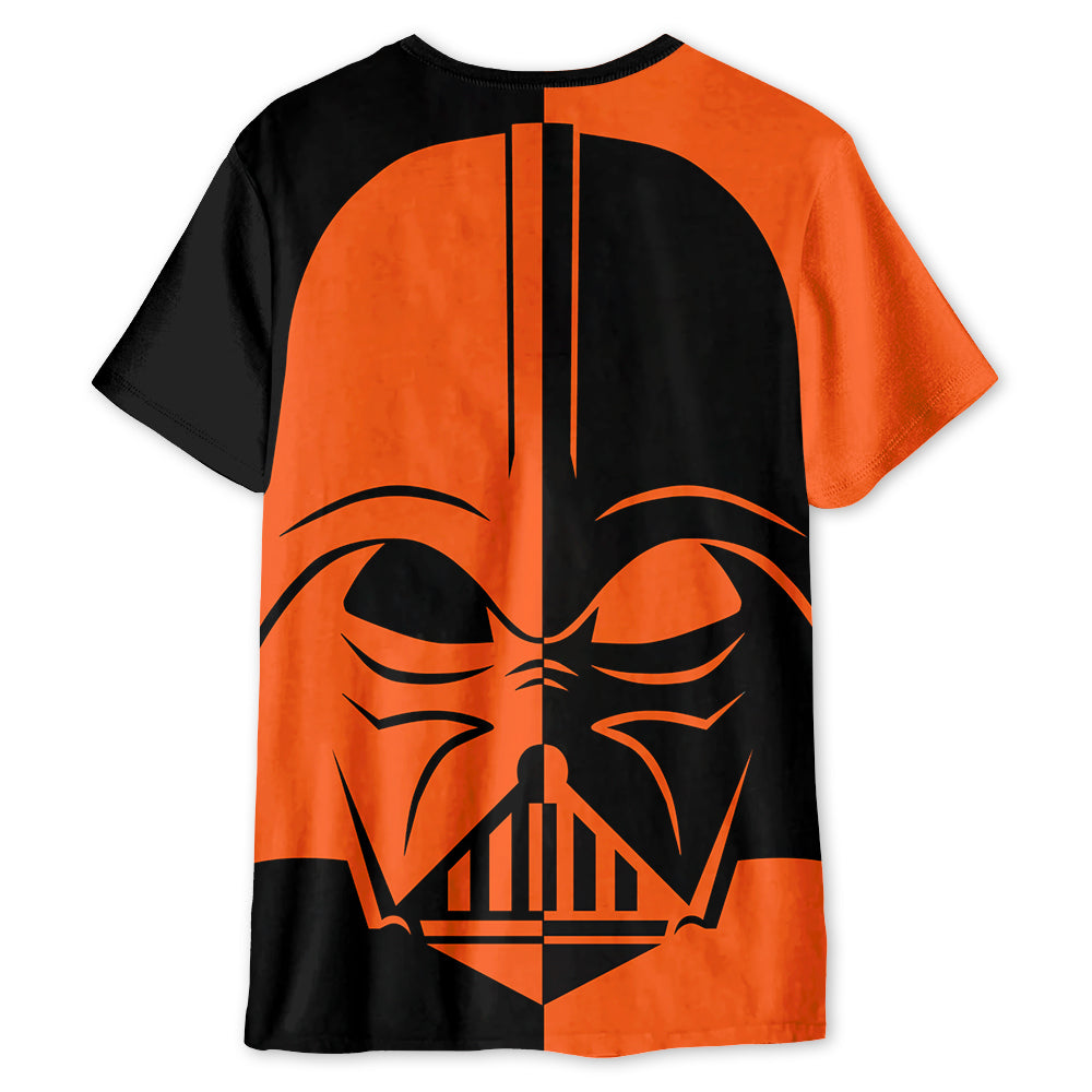 Halloween Costumes Star Wars Darth Vader Two-Faced - Unisex 3D T-shirt
