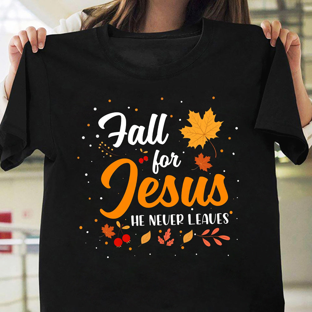 FAITH Fall For Jesus QUAZ1210009Z Dark Classic T Shirt