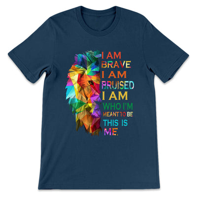 Faith I Am Brave ANQZ1110023Z Dark Classic T Shirt
