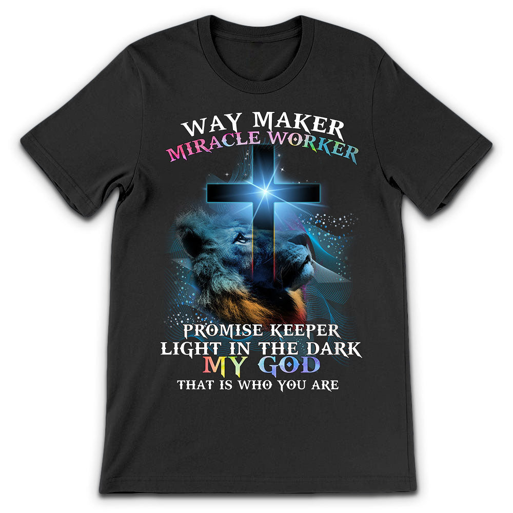 Faith Lion Way Maker ANQZ1110022Z Dark Classic T Shirt