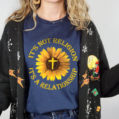 Faith Sunflower It Is A Relationship HALZ1611032Z Dark Classic T Shirt