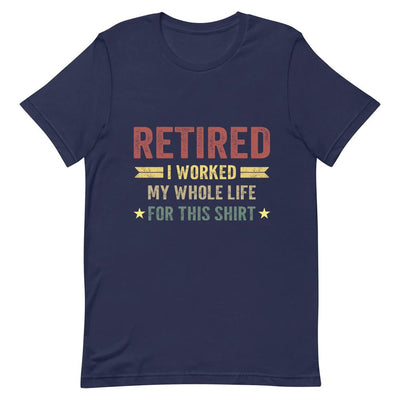 Father Gift Retired NNRZ1608004Y Dark Classic T Shirt