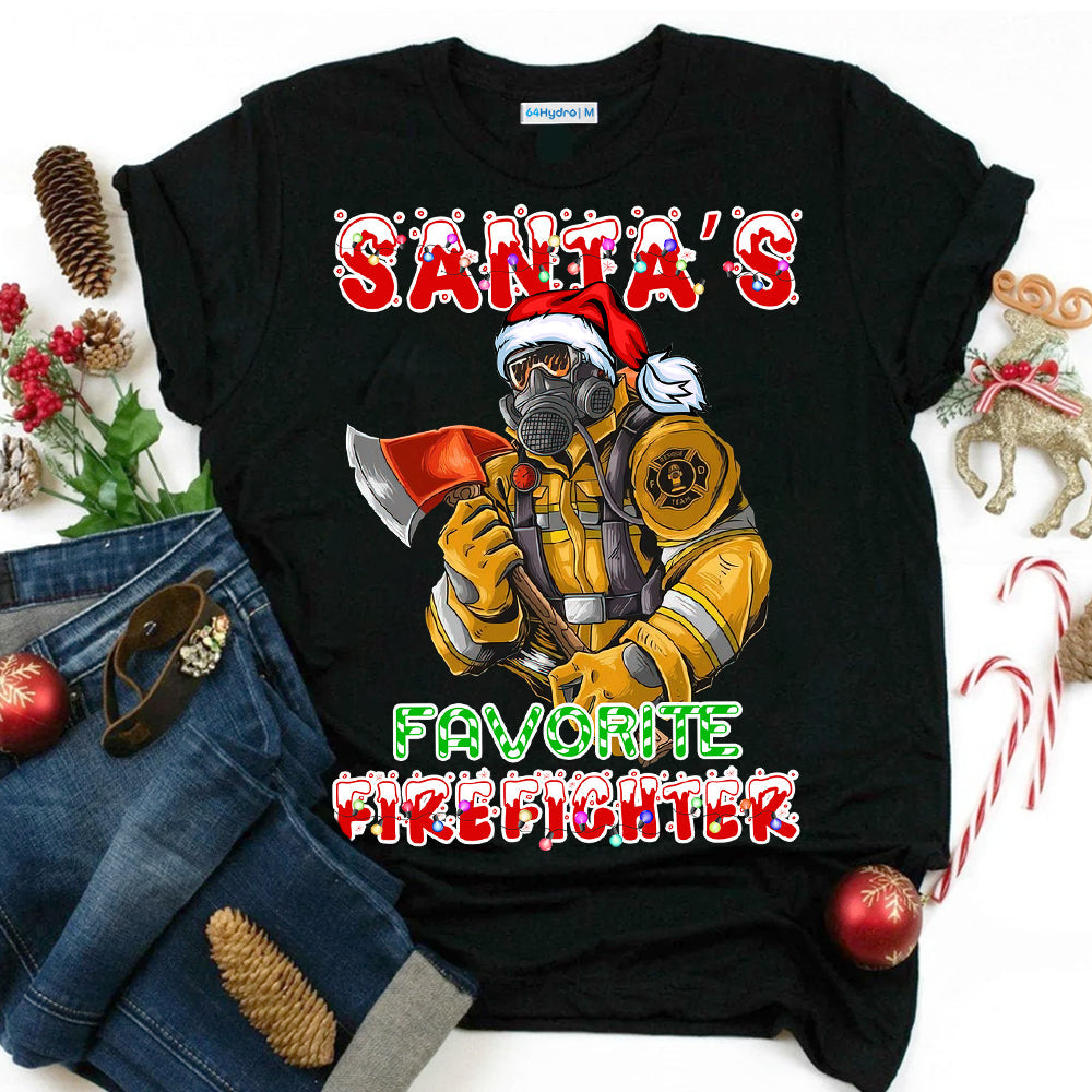 Firefighter Christmas ACAA0511011Z Dark Classic T Shirt