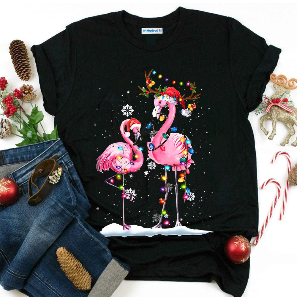 Flamingo Christmas ABAZ0211013Z Dark Classic T Shirt