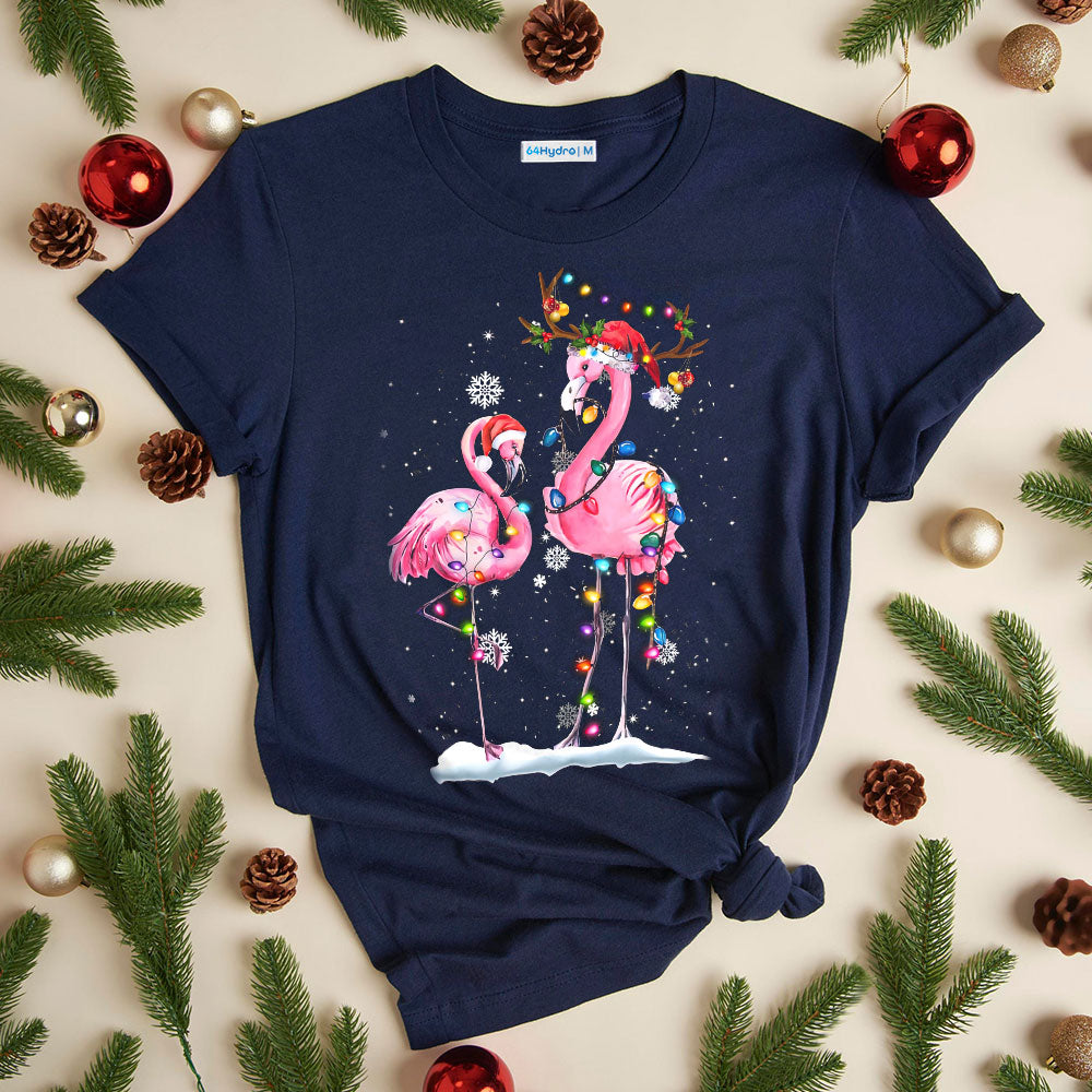 Flamingo Christmas ABAZ0211013Z Dark Classic T Shirt