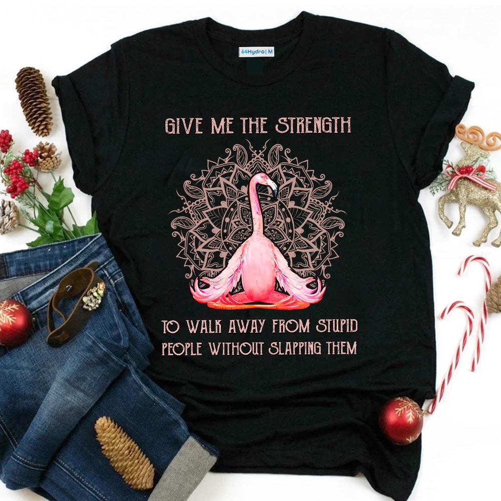Flamingo Give Me The Strength NNRZ1611051Z Dark Classic T Shirt