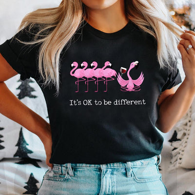 Flamingo Ok To Be Different NNRZ1611052Z Dark Classic T Shirt