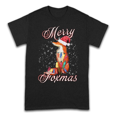 Fox Santa Christmas THAZ0211037Z Dark Classic T Shirt