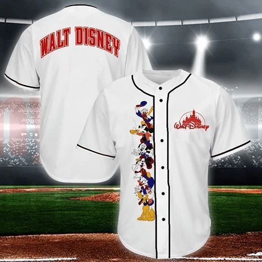 Friend And Mickey Mouse Disney 999 Cartoon Gift For Lover Baseball Jersey