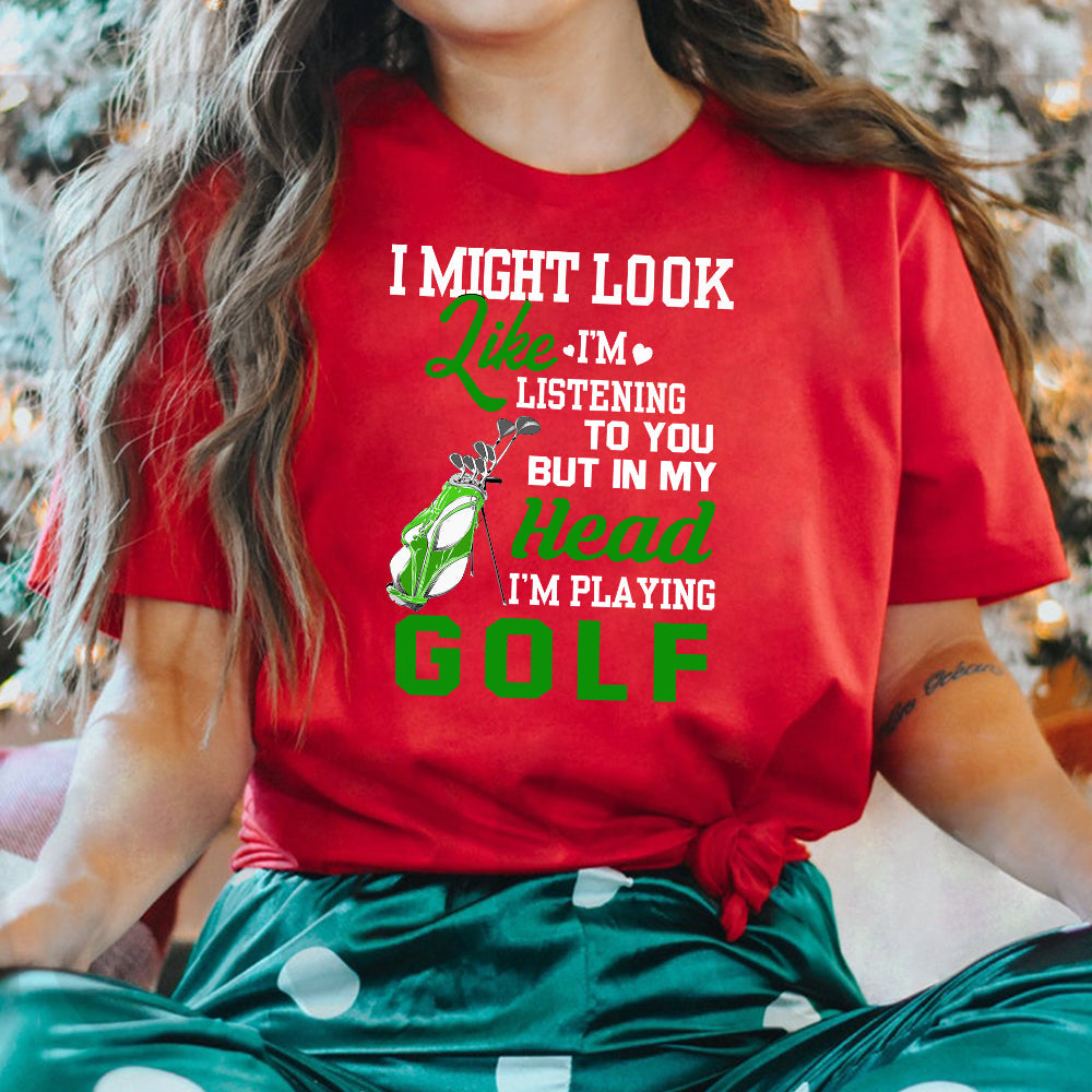 Golf Funny ADQZ1511019Z Dark Classic T Shirt