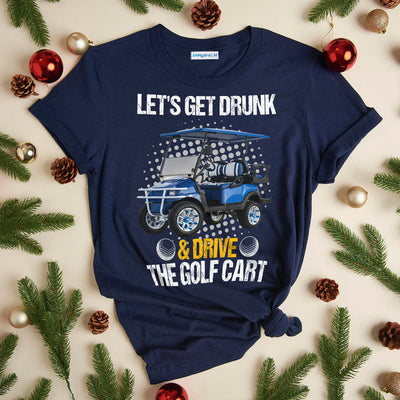 Golf Funny Cart ACQZ1511005Z Dark Classic T Shirt