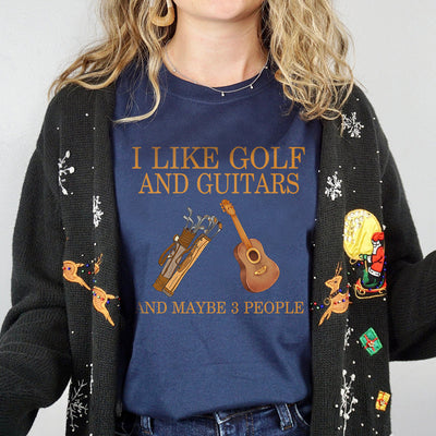 Golf Guitar ADQZ1511015Z Dark Classic T Shirt