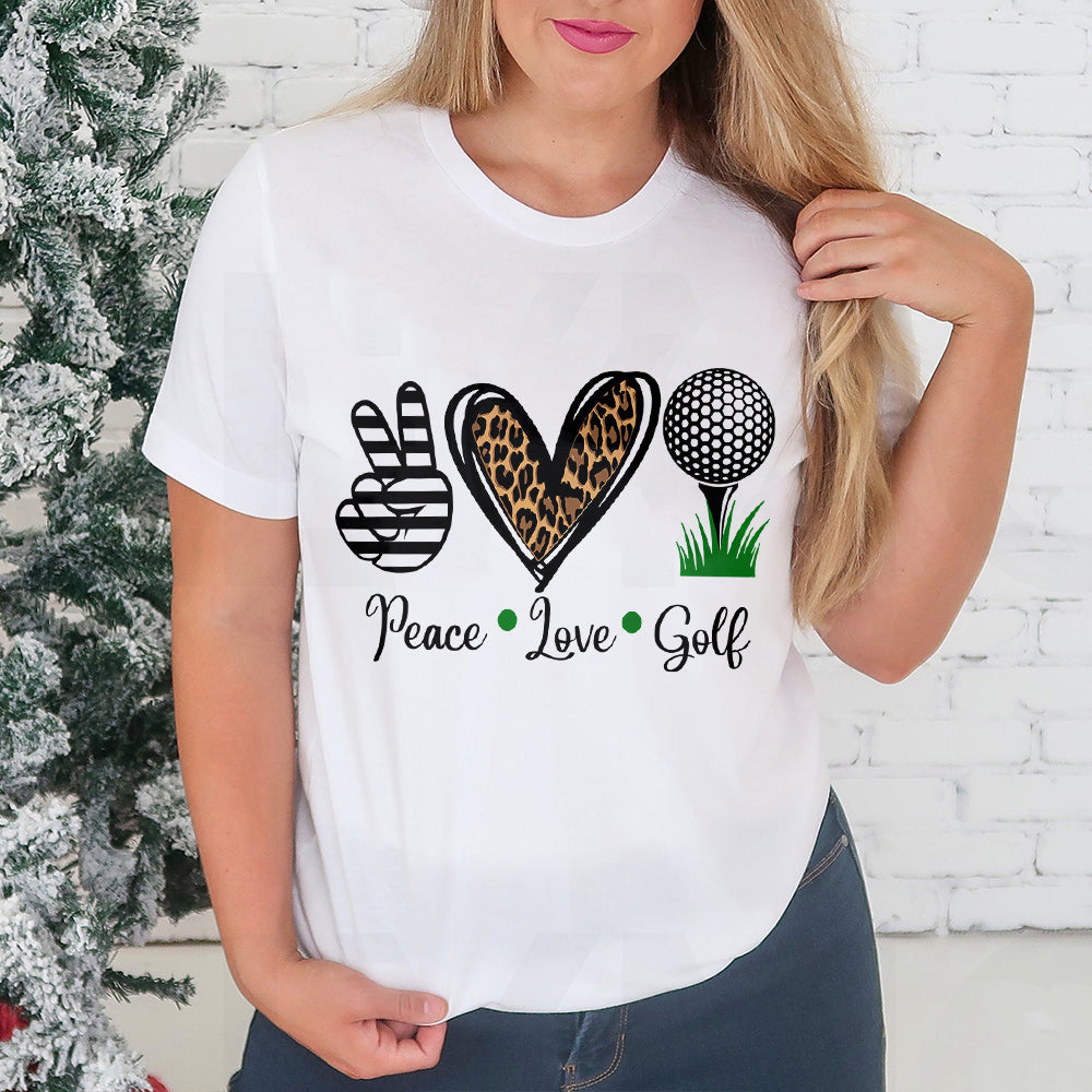 Golf Peace Love HHQZ1511037Z Light Classic T Shirt