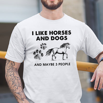 Horse Lover AEAA1810009Z Light Classic T Shirt