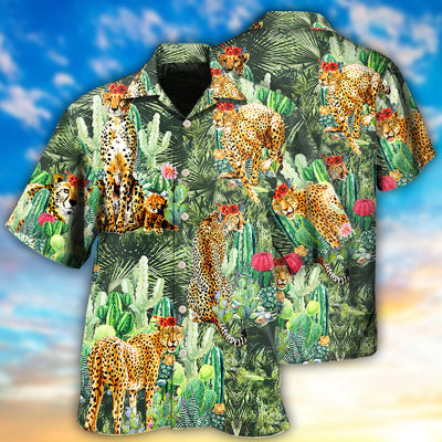 Catamount Love Cactus - Hawaiian Shirt - Owls Matrix LTD