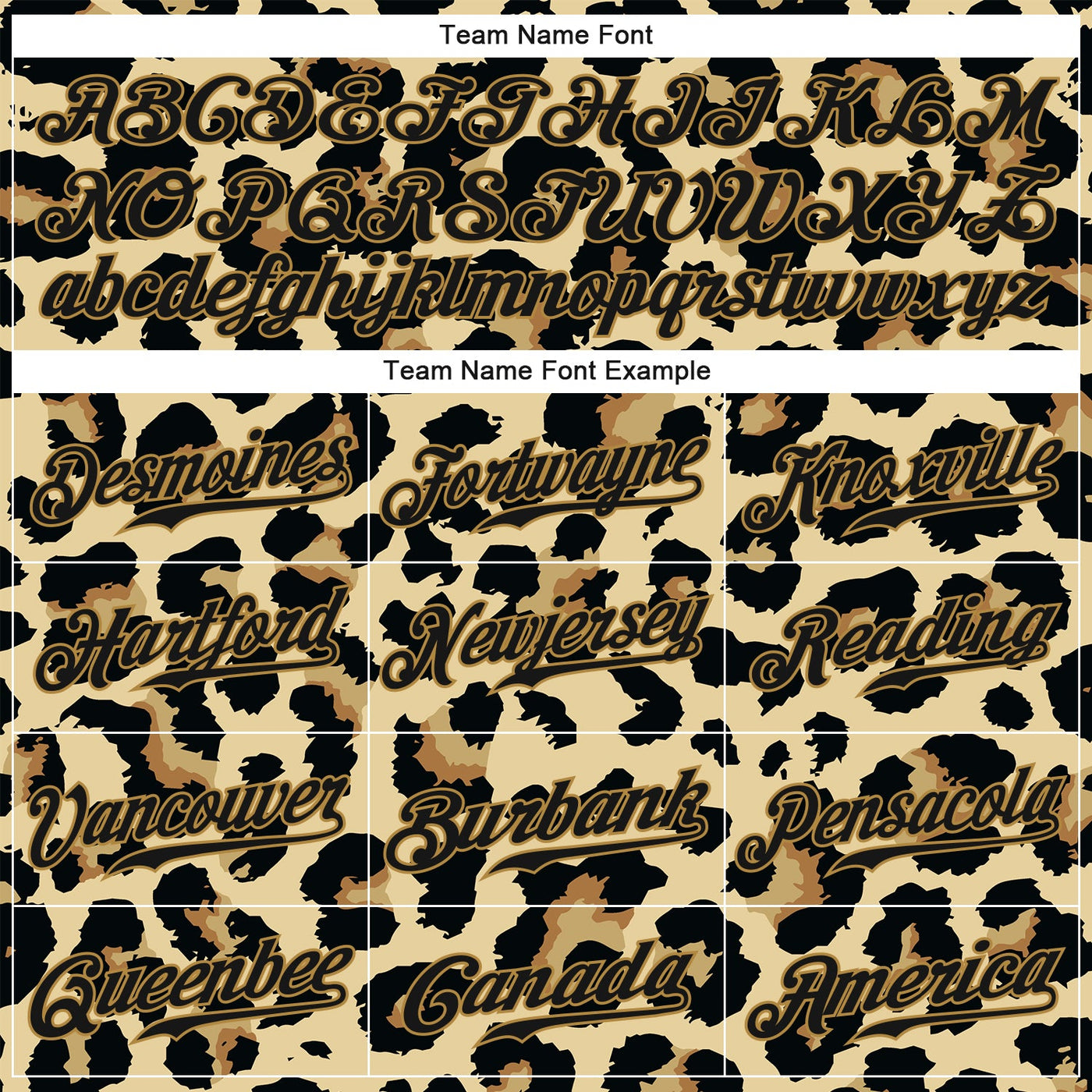 Custom Old Gold Black-Old Gold 3D Pattern Design Leopard Authentic Baseball Jersey - Owls Matrix LTD