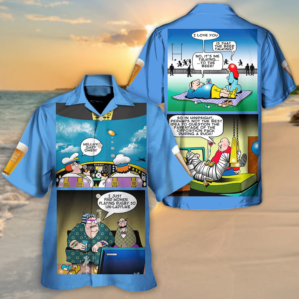Cartoon A Customer Story - Hawaiian Shirt