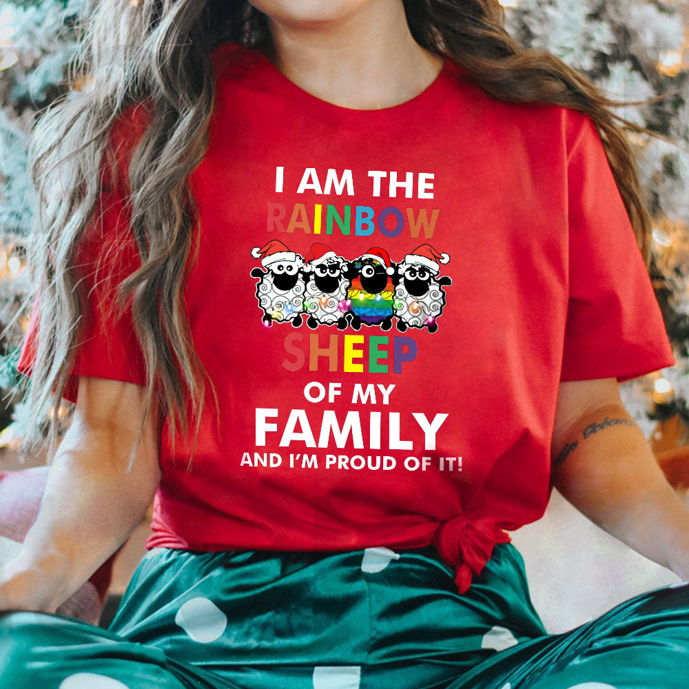 Sheep Rainbow Sheep Of Family ABAZ0211045Z Dark Classic T Shirt