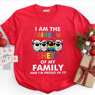 Sheep Rainbow Sheep Of Family ABAZ0211045Z Dark Classic T Shirt