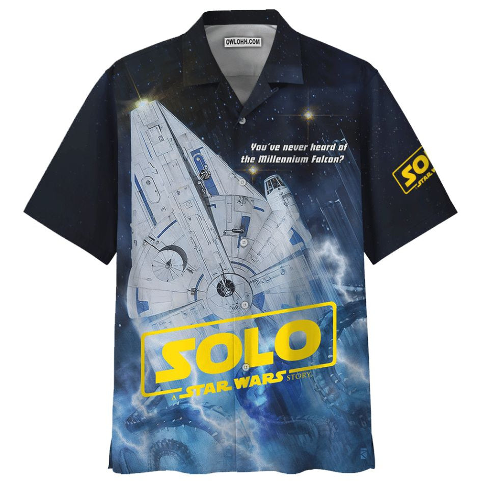 Solo SW You’ve Never Heard Of The Millennium Falcon - Hawaiian Shirt