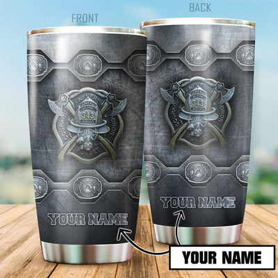 Firefighter Warriors Personalized - Tumbler - Owls Matrix LTD