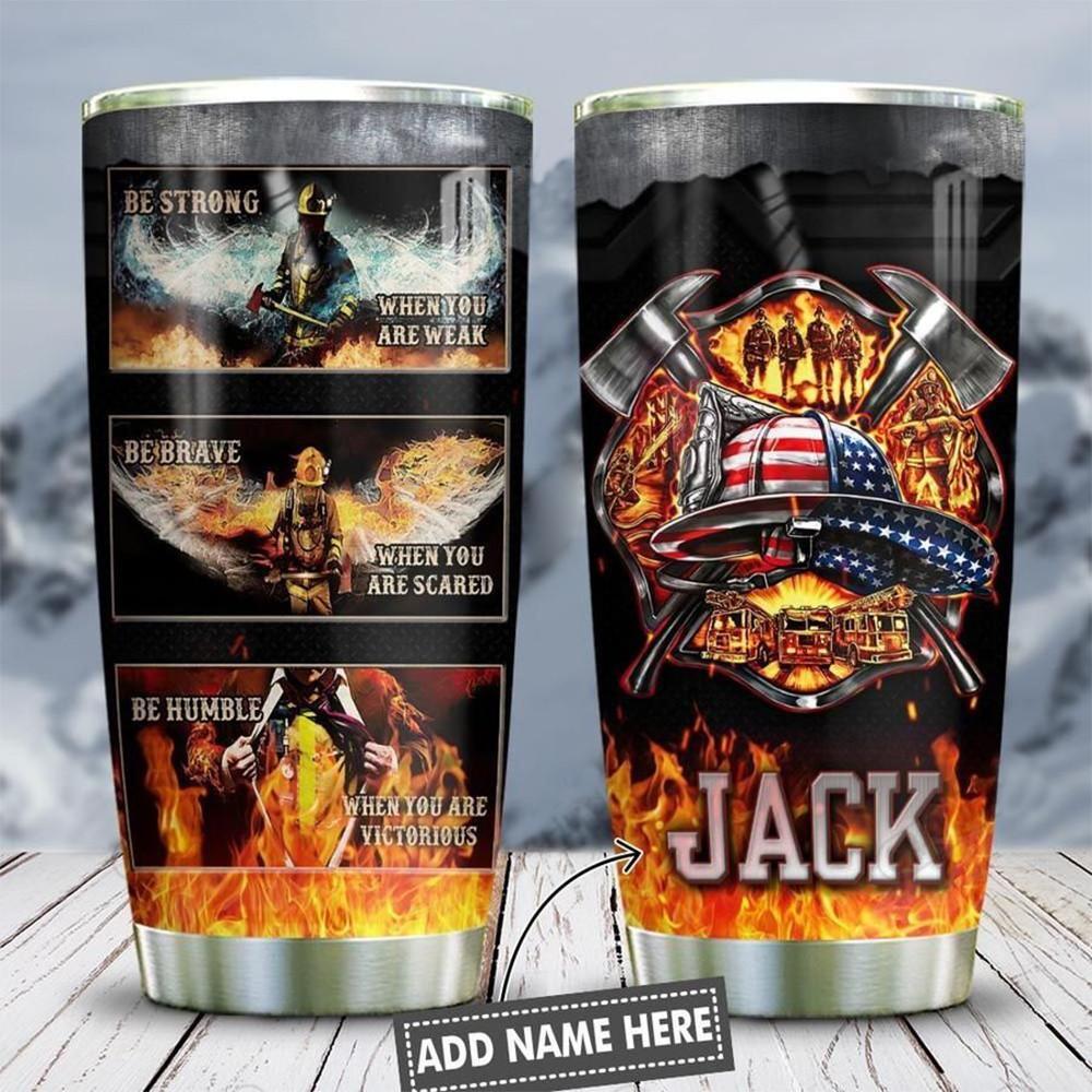 Firefighter In Life Personalized - Tumbler - Owls Matrix LTD